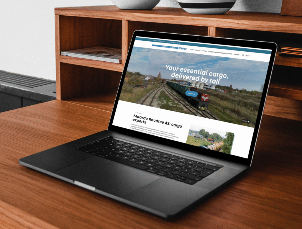 Maardu Raudtee – website