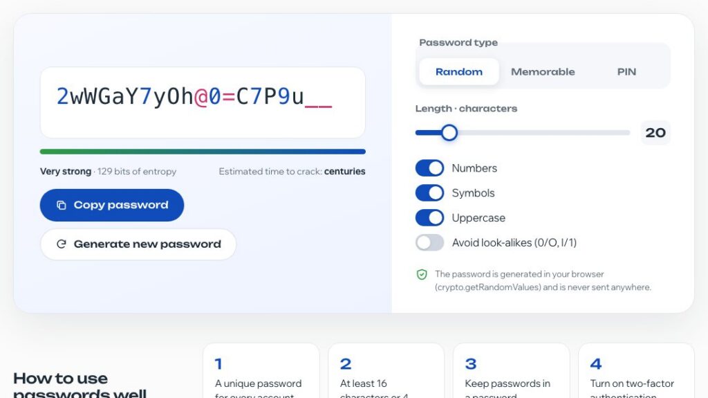 Password generator